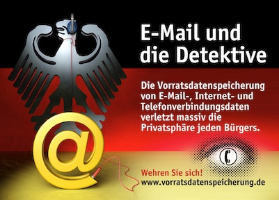 Plakat: E-Mail und die Detektive