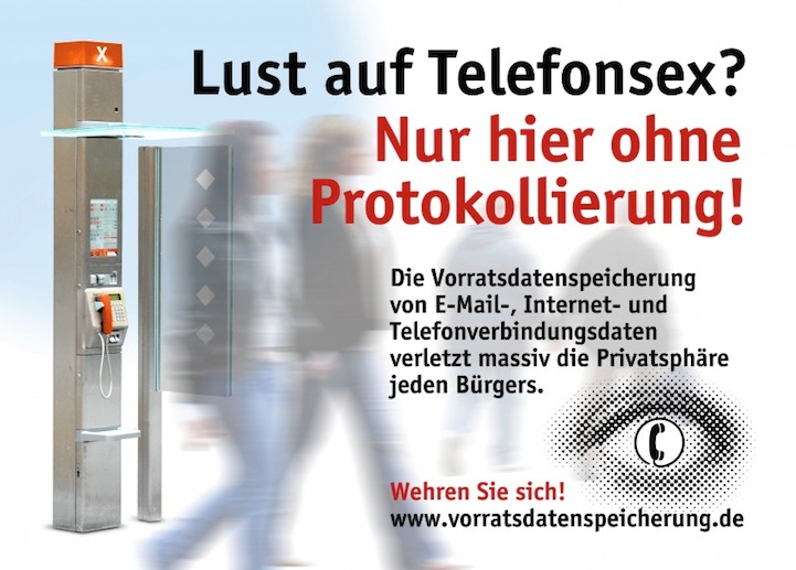 Plakat: Lust auf Telefonsex?